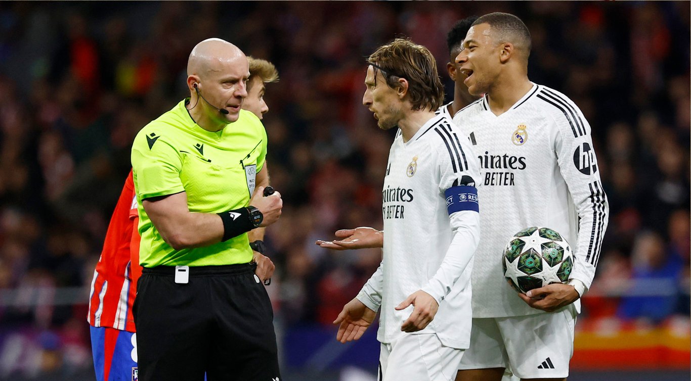 Лука Модрич и Килиан Мбаппе