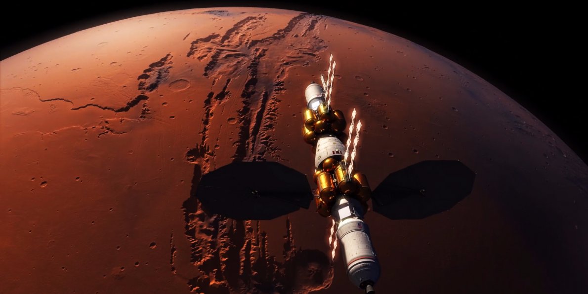 Какое расстояние от Земли до Марса