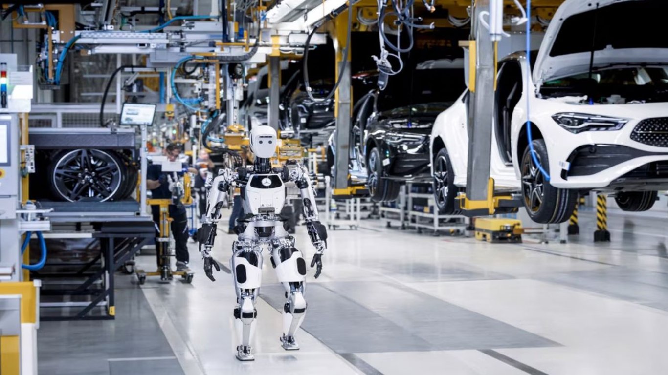 На заводах Mercedes будут работать андроиды - что будет с людьми-рабочими