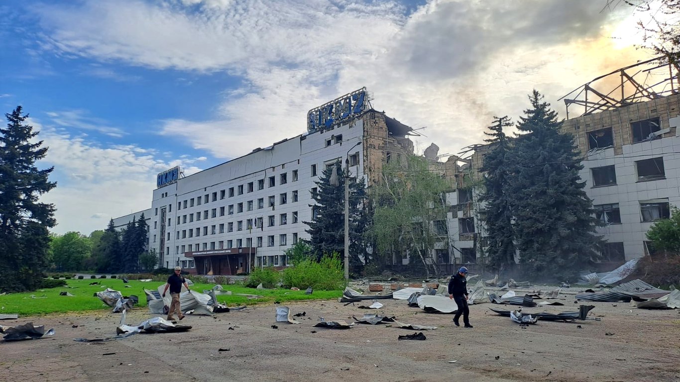 Оккупанты обстреляли Краматорск и Славянск ракетами С-300