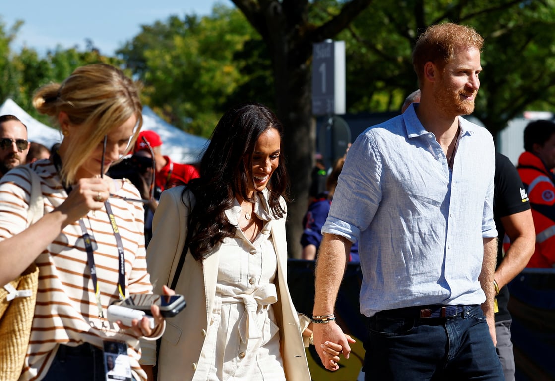 Герцоги Сассекські Меган Маркл та принц Гаррі. Фото: Reuters