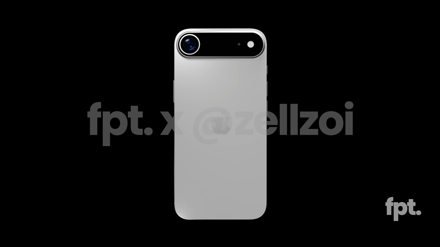 Alleged final design of the iPhone 17 Air. 