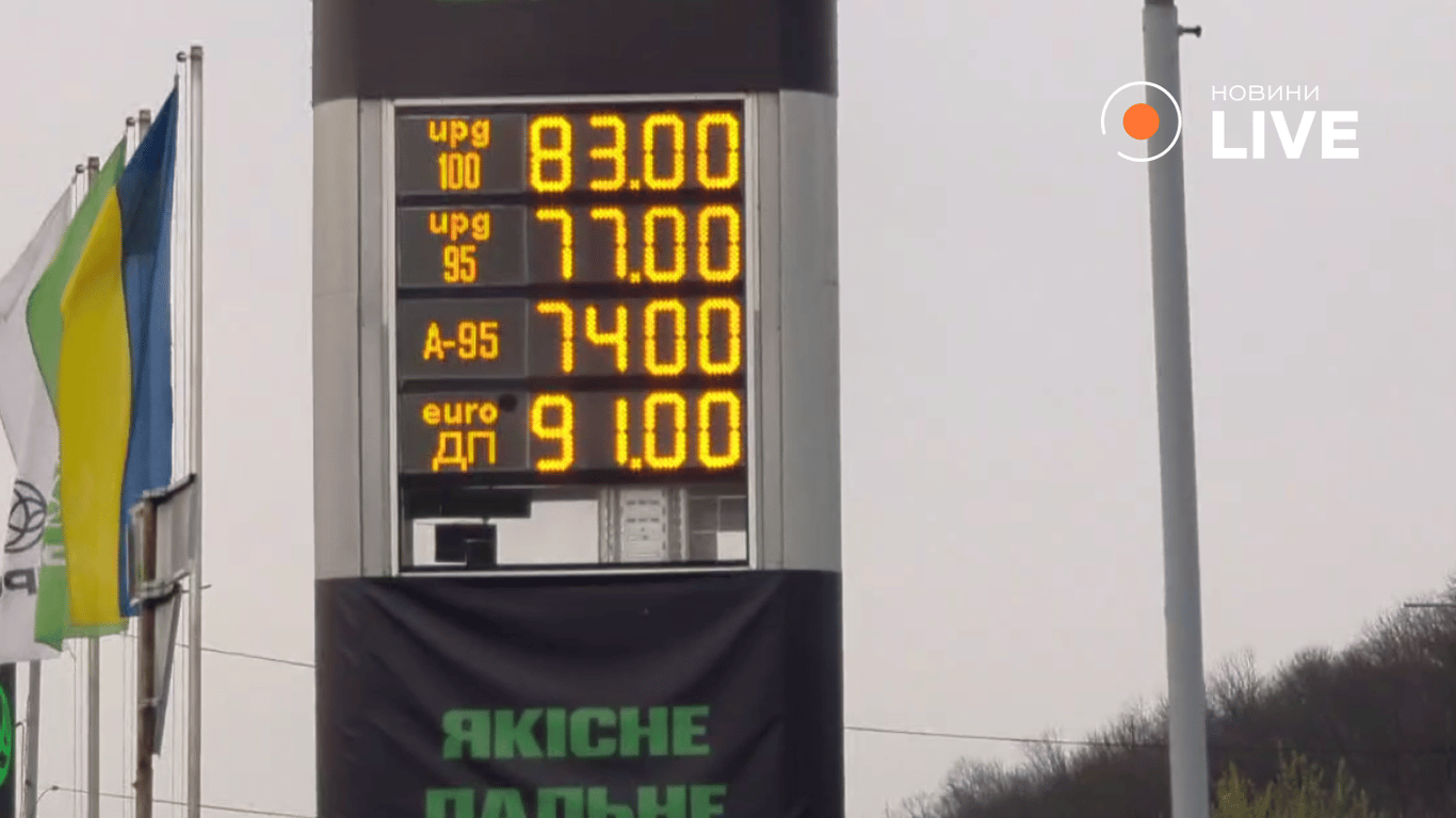 Вартість палива в Києві сьогодні