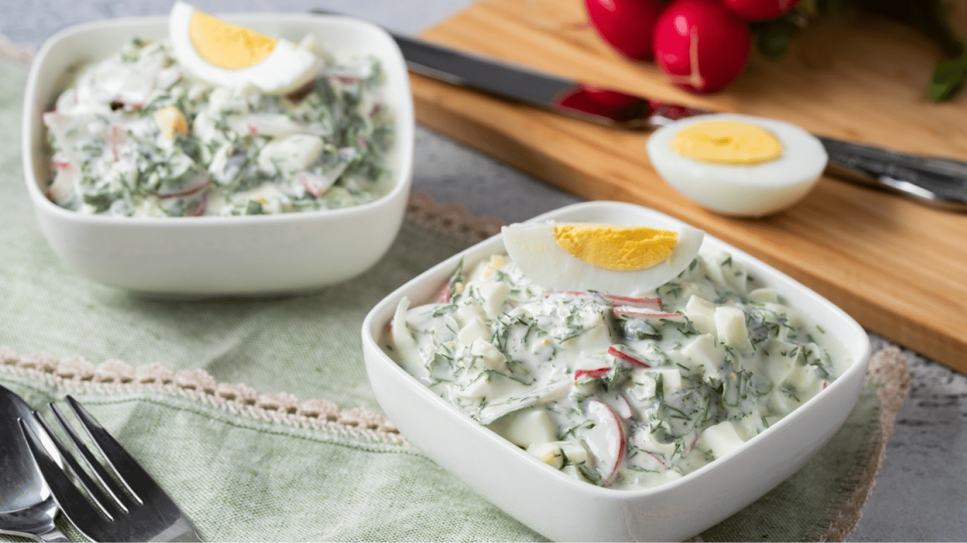 Рецепт весеннего салата с редисом и яйцом — как приготовить за 10 минут
