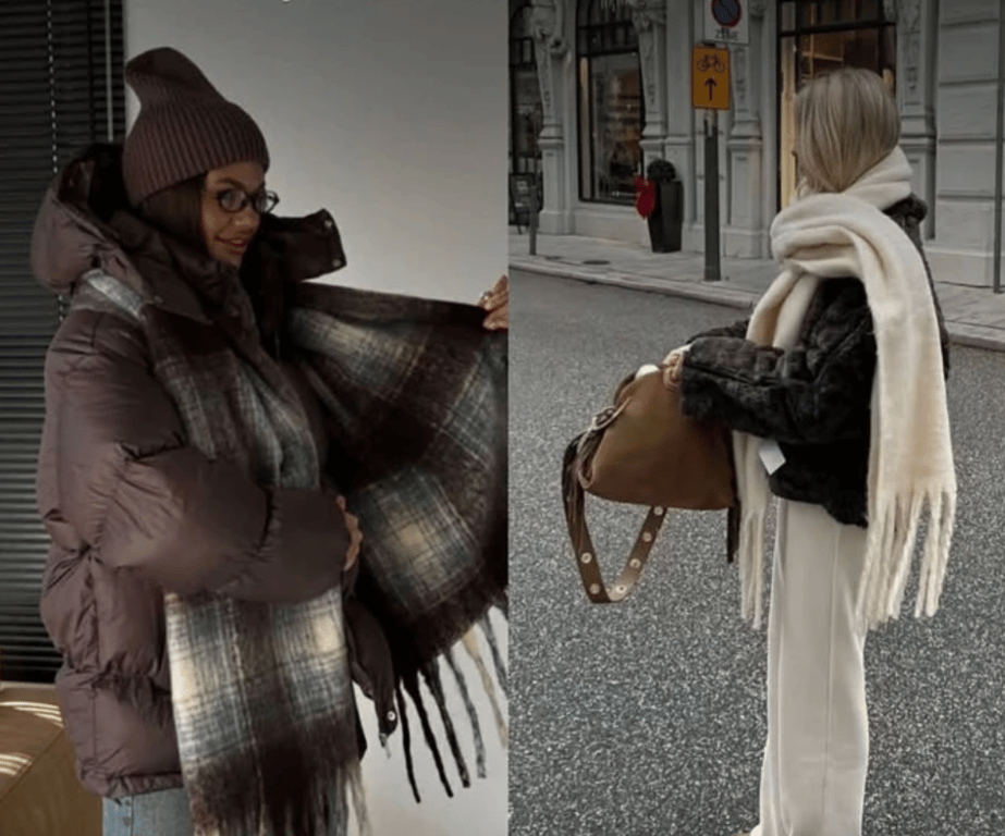 Важко уявити зиму без великого шарфа