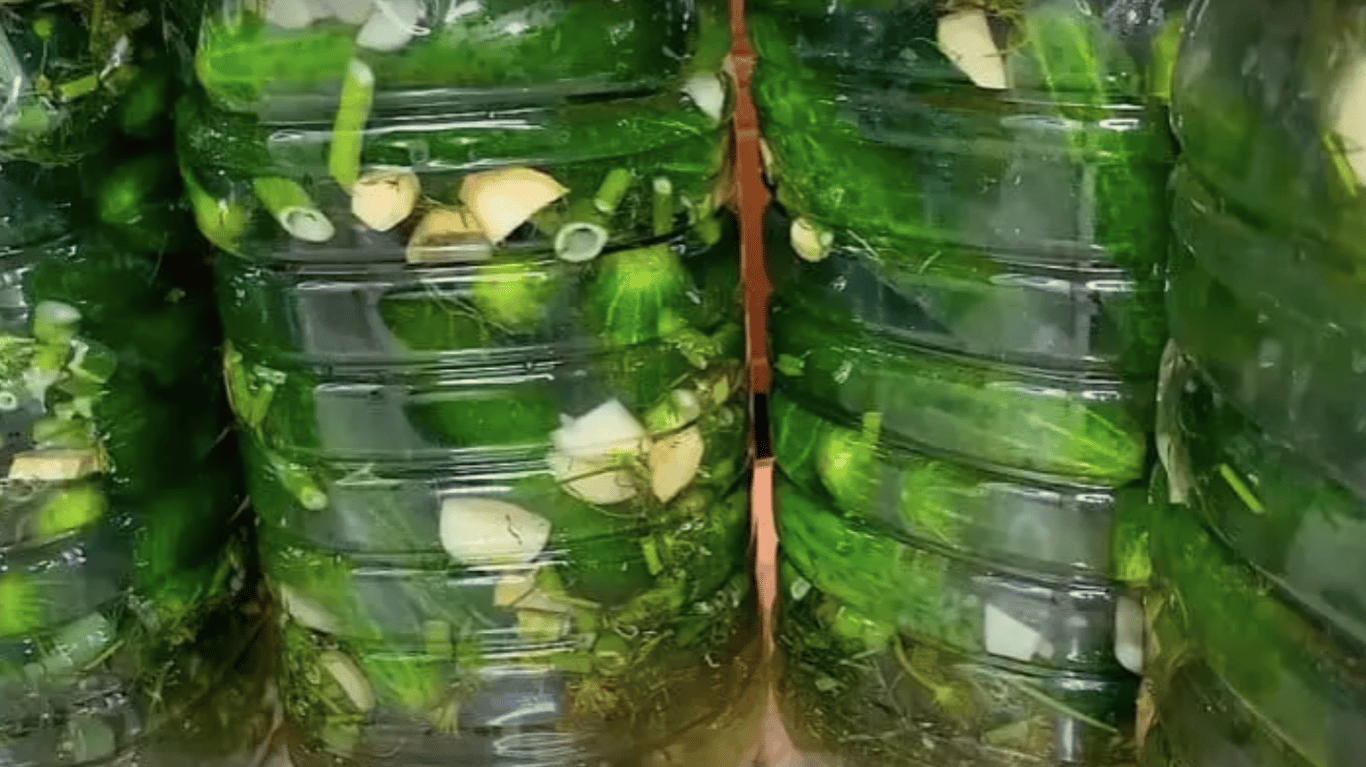 рецепт квашених огірків в пляшках