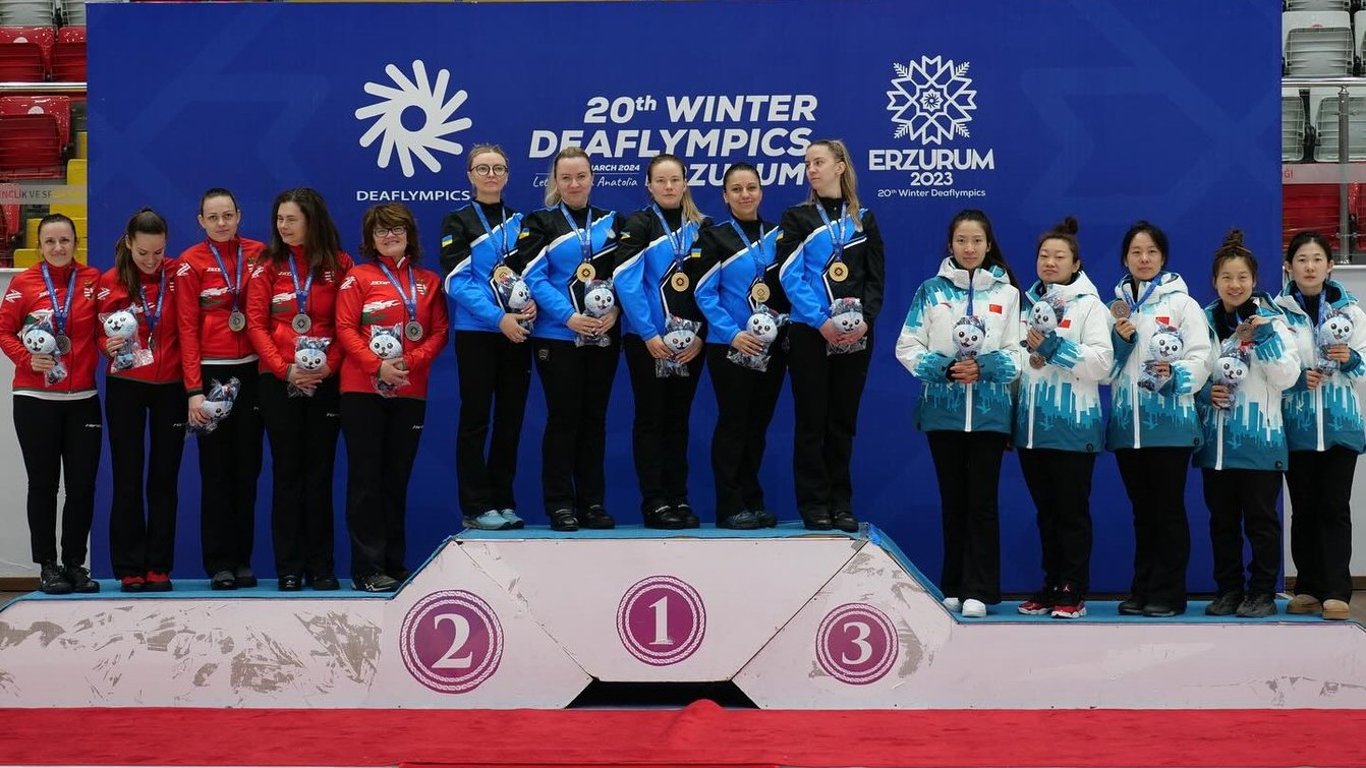 Сборная Украины впервые в истории выиграла зимние Дефлимпийские игры