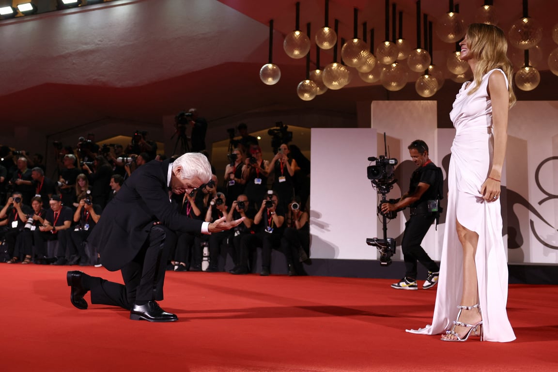 Актор Річард Гір із дружиною