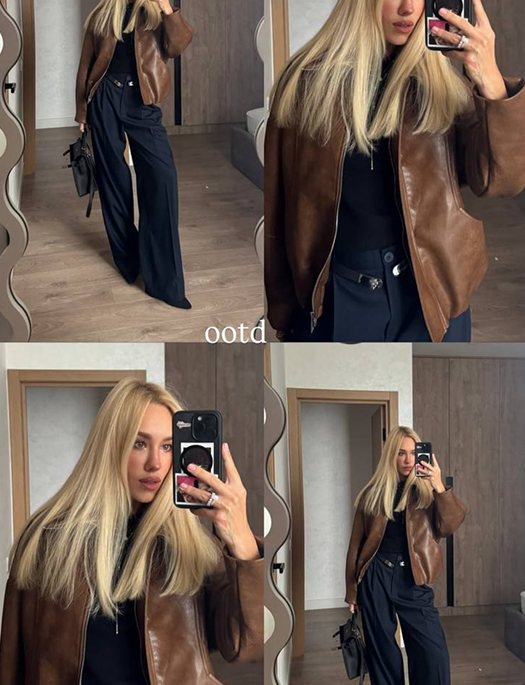 Даша Квіткова показала стильний осінній образ