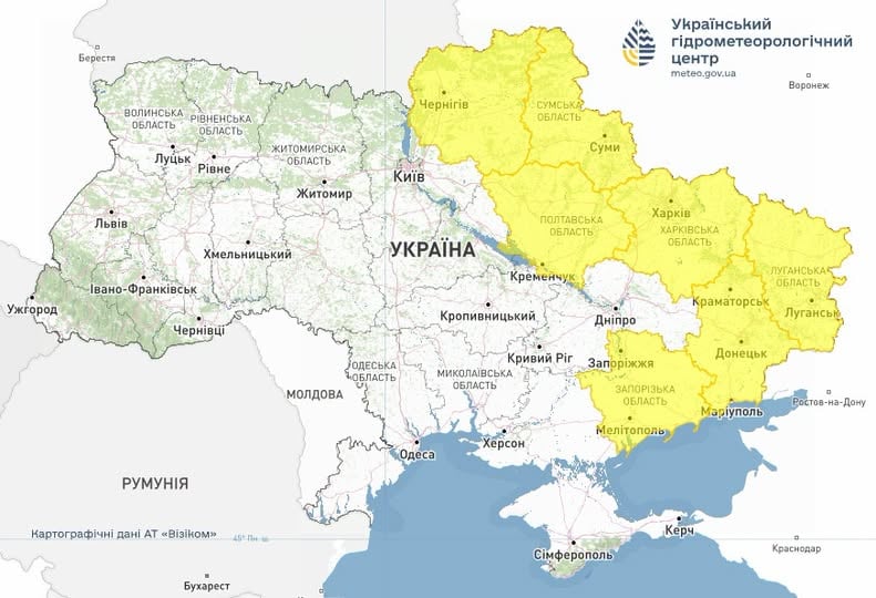 Україну накриють грози та дощі: синоптики попередили про жовтий рівень небезпеки - фото 2