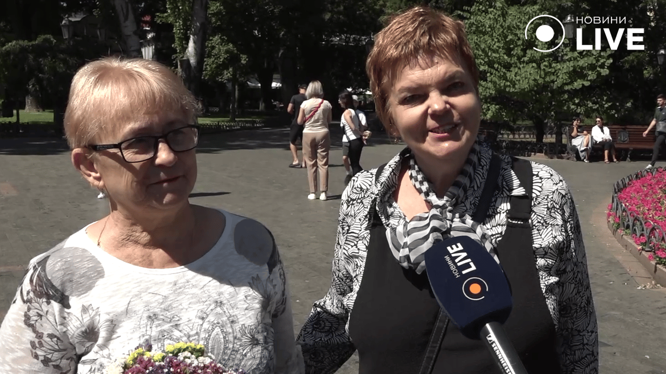 Жителька Херсону