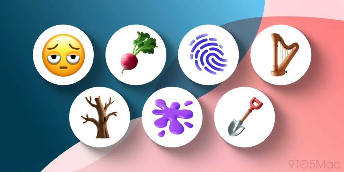 Новые эмодзи в iOS 18.4