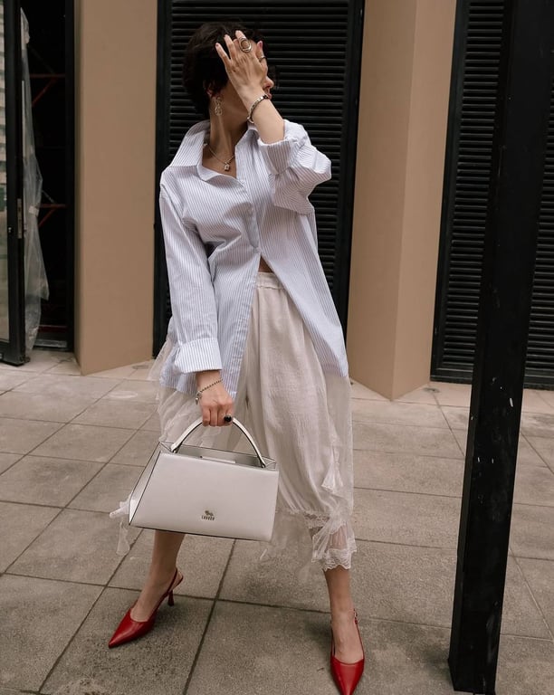 These pants can be combined with various looks