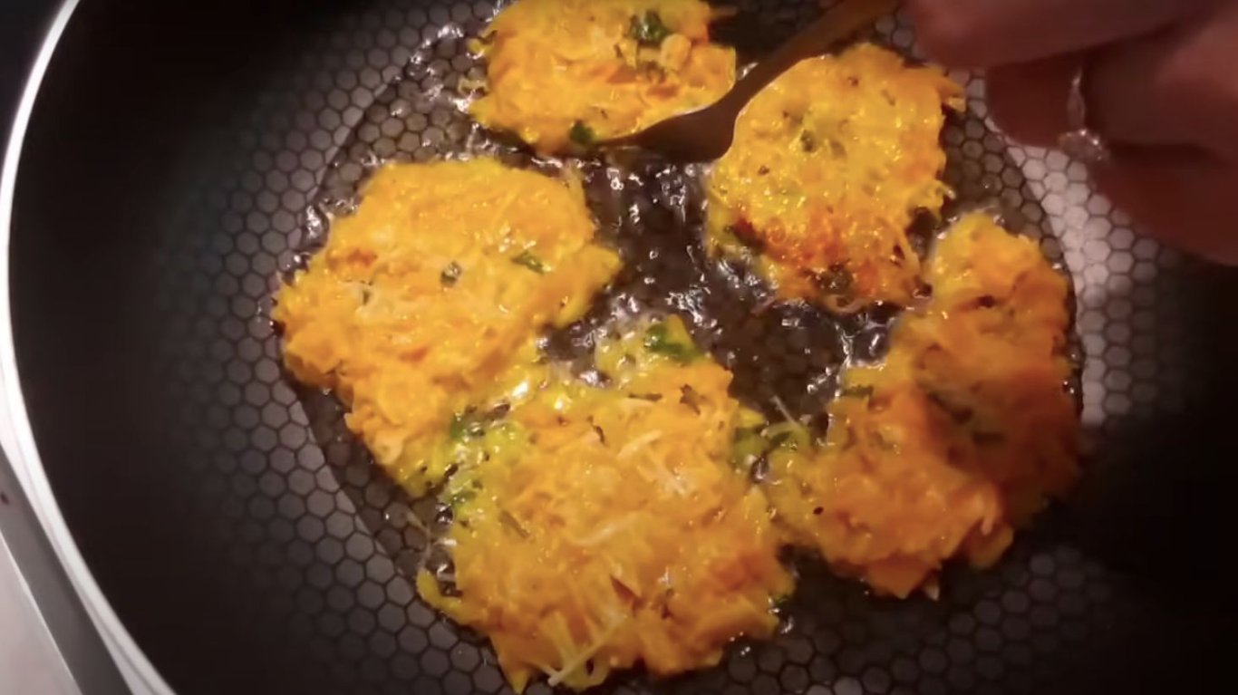 быстрый рецепт дерунов из тыквы