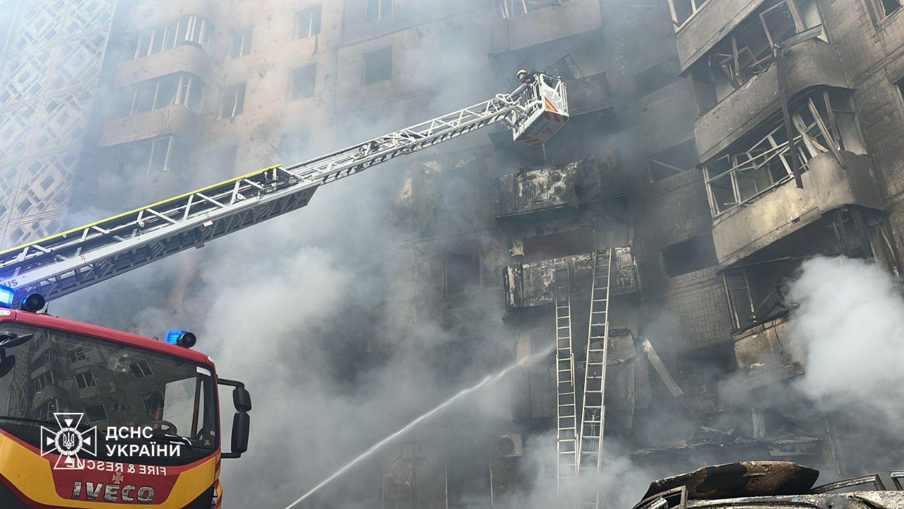 Російський обстріл Тернополя 19 листопада