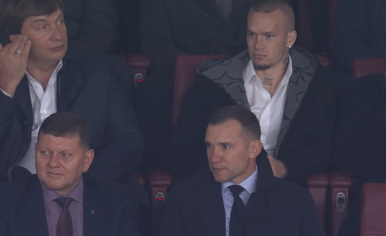 Андрій Шевченко, Михайло Мудрик та Валерій Залужний