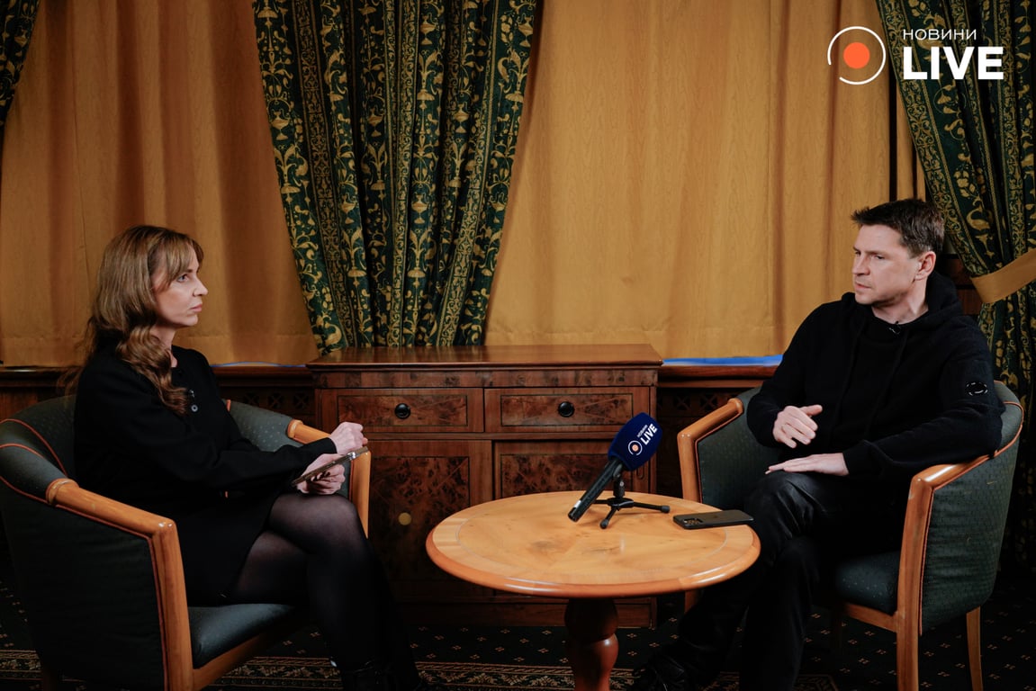 Михаил Подоляк и Галина Остаповец