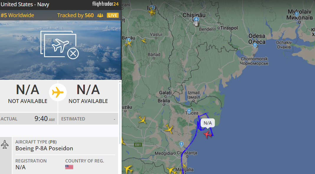 Самолет НАТО патрулирует ситуацию в Черном море — что известно о миссии разведчика - фото 1