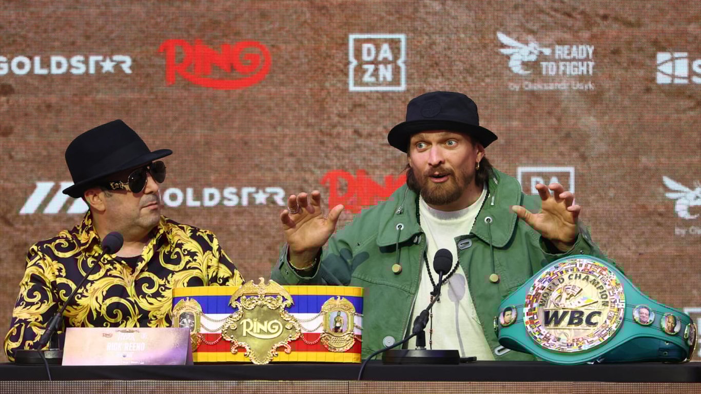 Риакпоре призвал Усика отказаться от чемпионских поясов