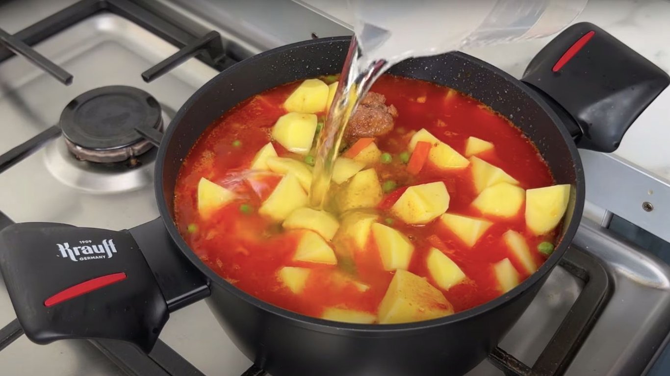 овощное рагу на ужин