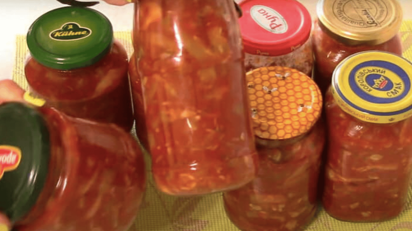 зимові заготівлі з кабачків