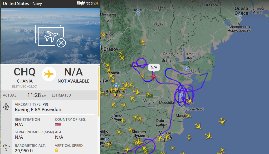 Маршрут разработчика НАТО 6 августа
