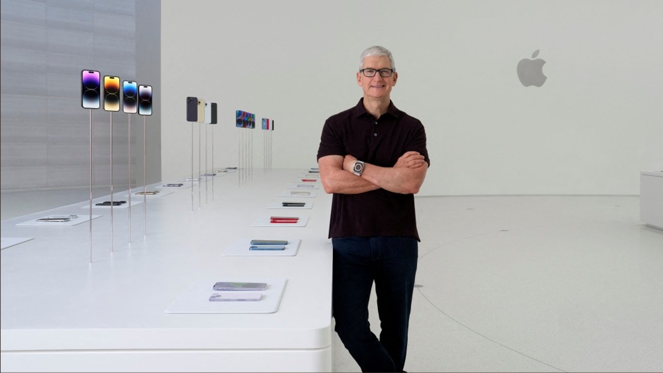 Компанія Apple вперше за 40 років досягла рекордної вартості