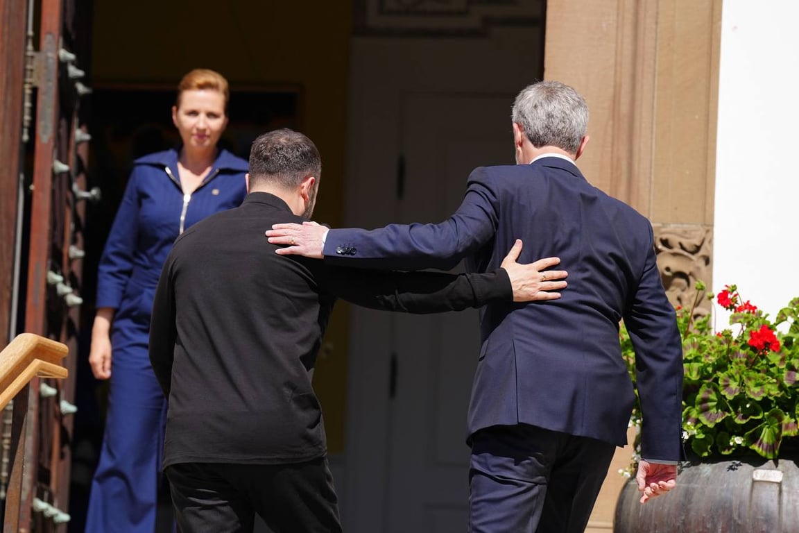 Зустріч Зеленського з королем Данії