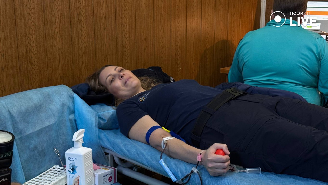 Рятувальники Одещини стали донорами крові