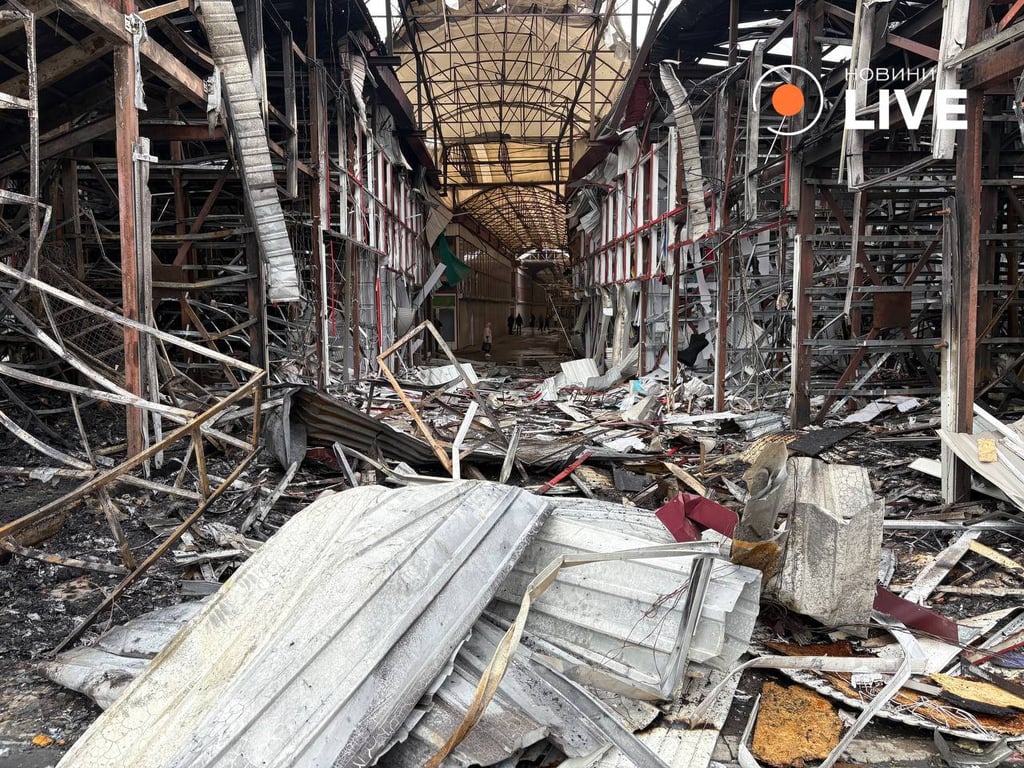 Наслідки обстрілу Харкова 6 травня