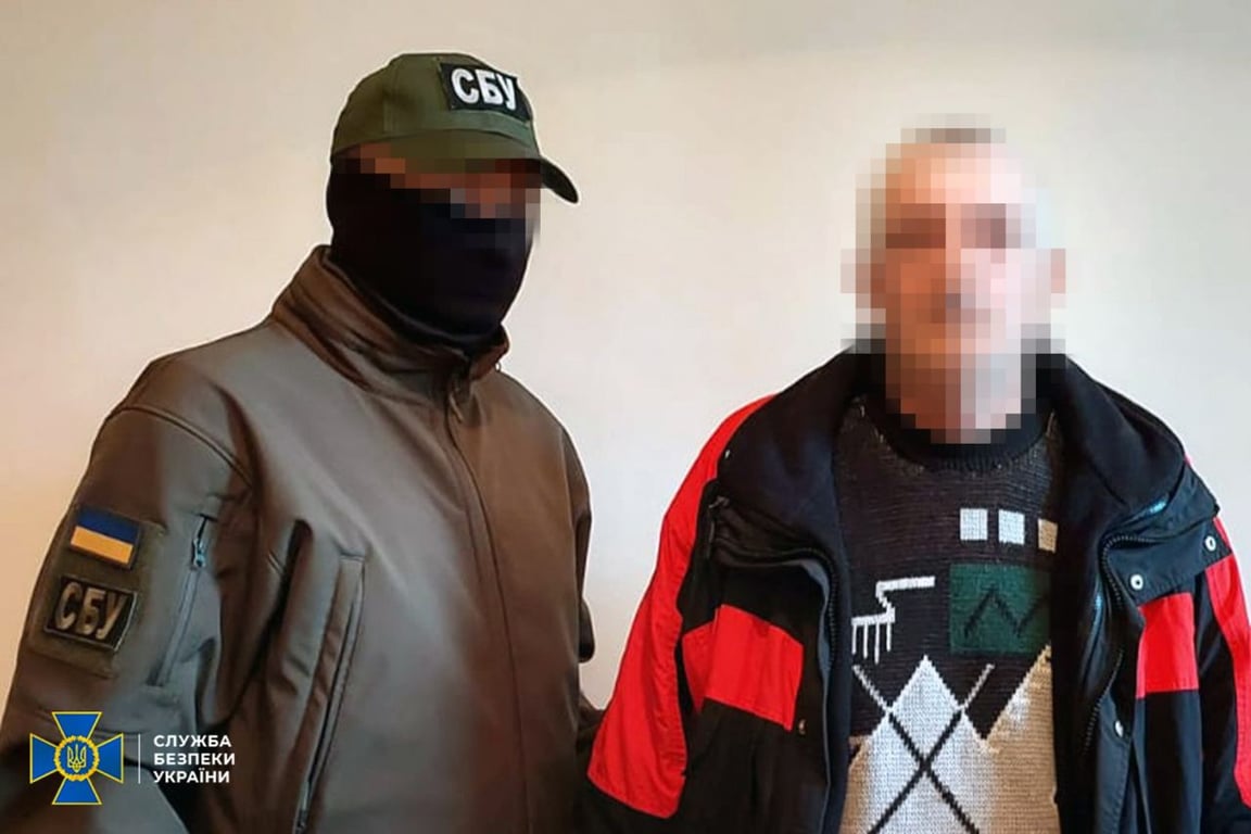 Задержанные коллаборанты. Фото: СБУ