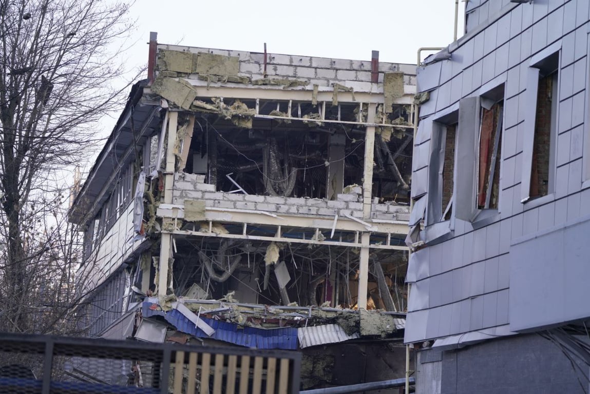 удар по Києву 12 лютого