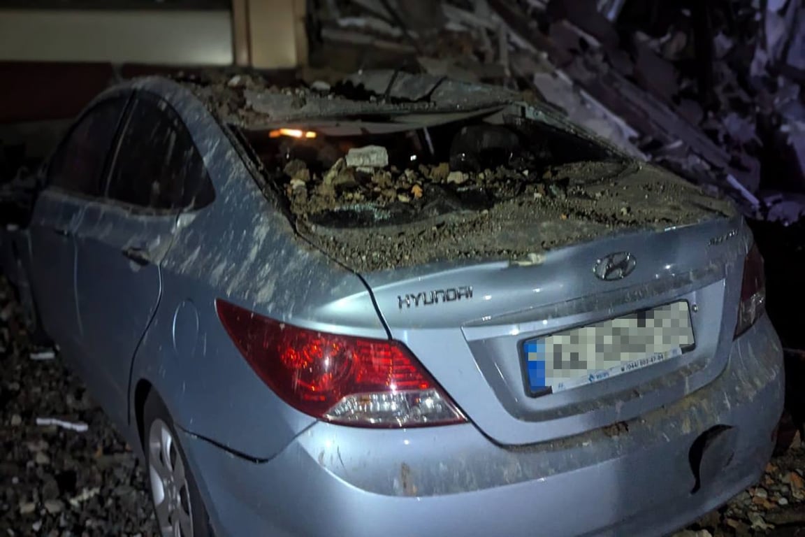 У Кривому Розі приліт