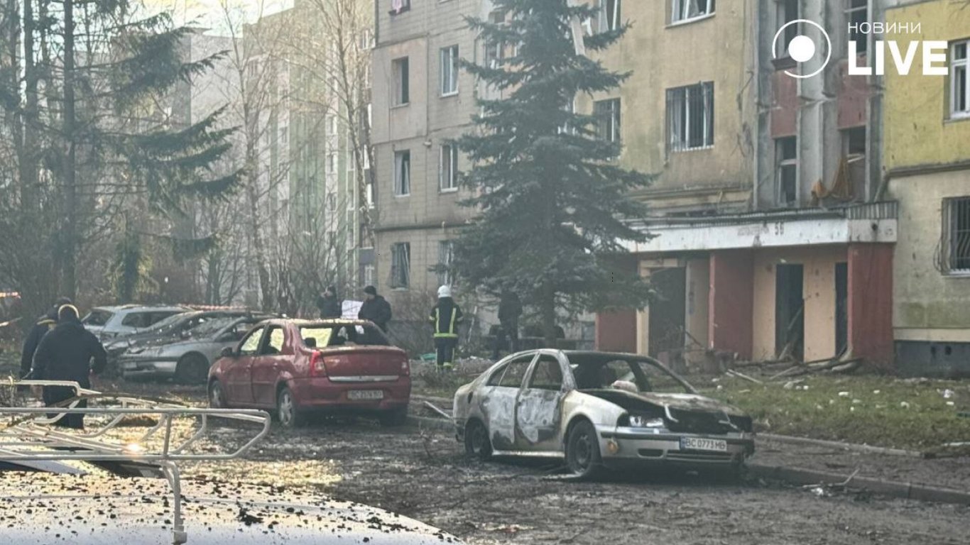 Во Львове в результате ракетного удара возросло количество раненых