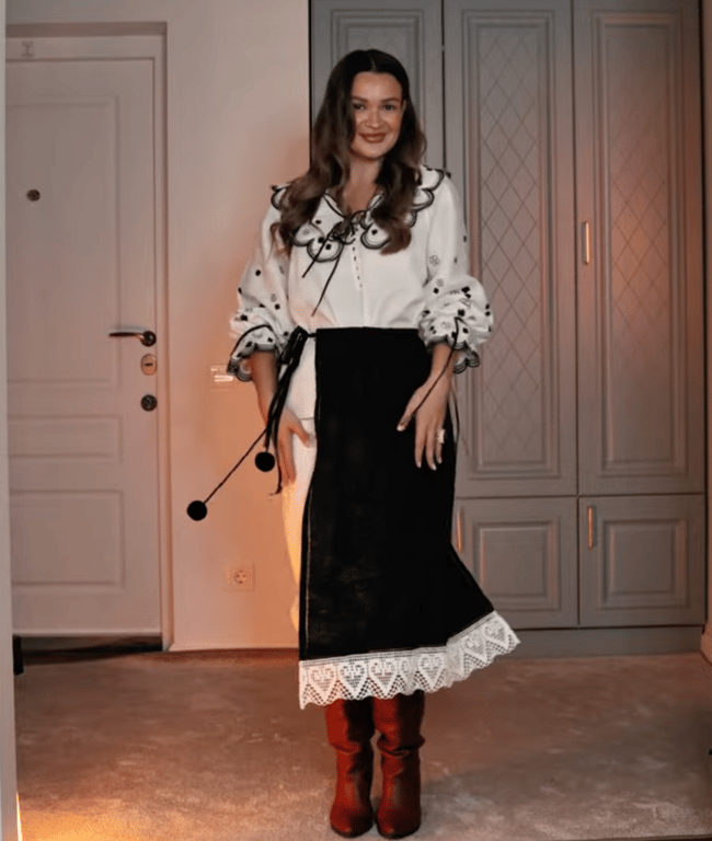 Святковий образ в українському стилі