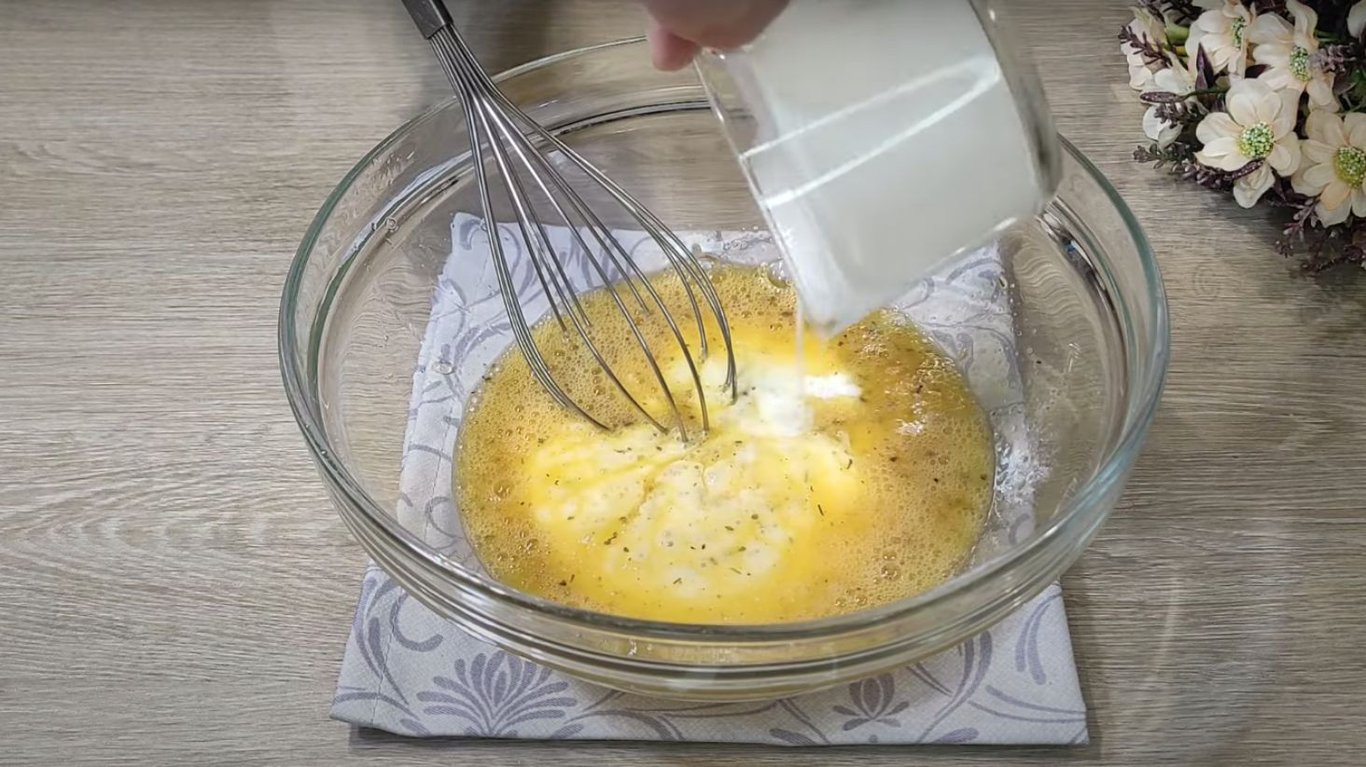 ленивый хачапури на завтрак