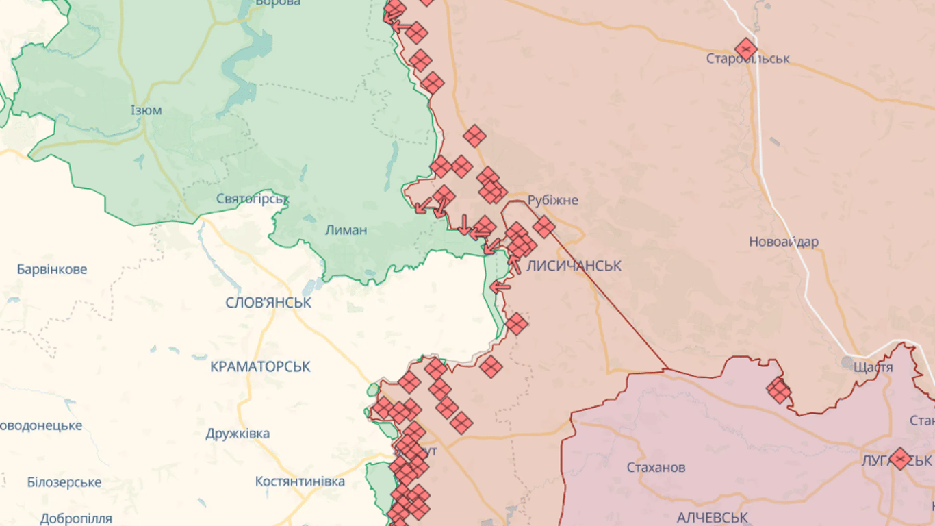 Карта бойових дій в Україні онлайн сьогодні, 17.09.2023: DeepState, Liveuamap, ISW