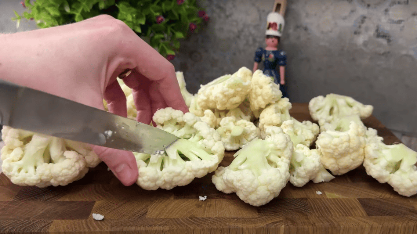 рецепт маринованої цвітної капусти за 15 хвилин