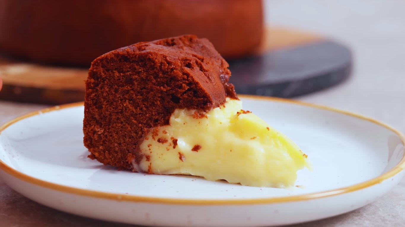 рецепт пирога з кремом