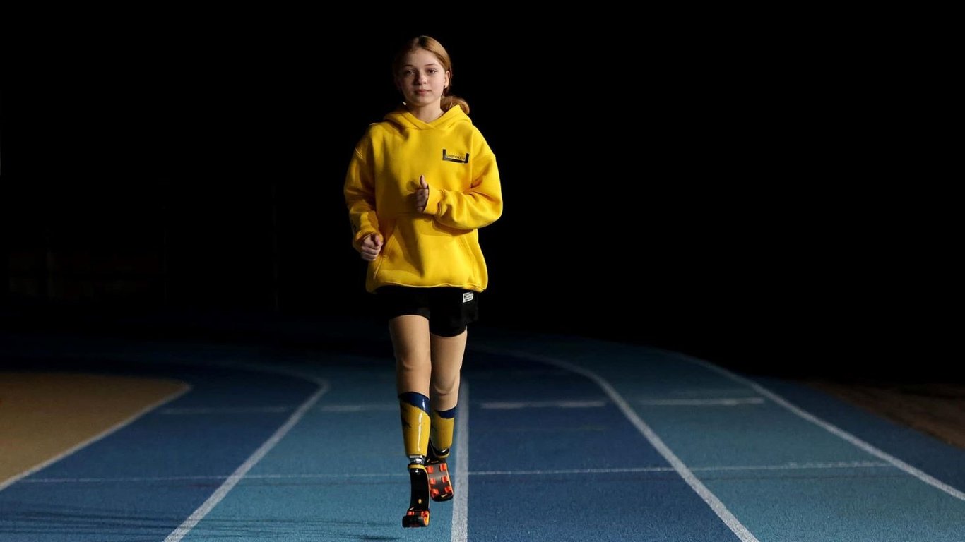 На Бостонском марафоне побежит 12-летняя украинка — из-за России она лишилась ног
