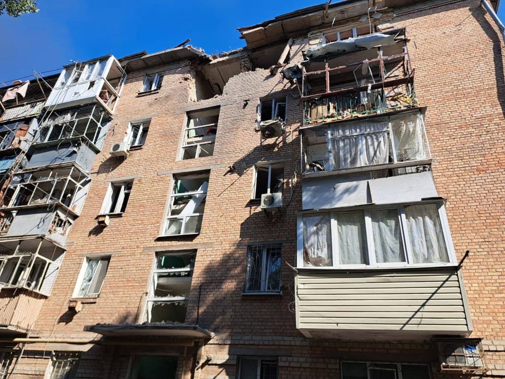 Російський обстріл Нікополя 28 липня