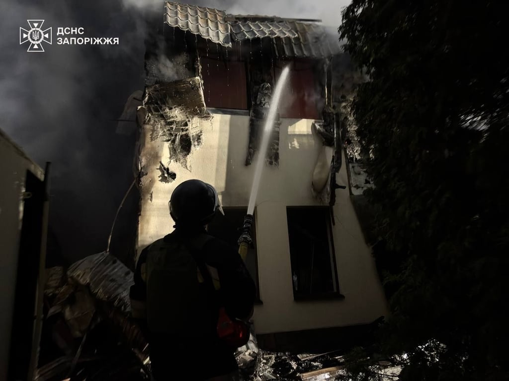 Запорізький район обстріл дач