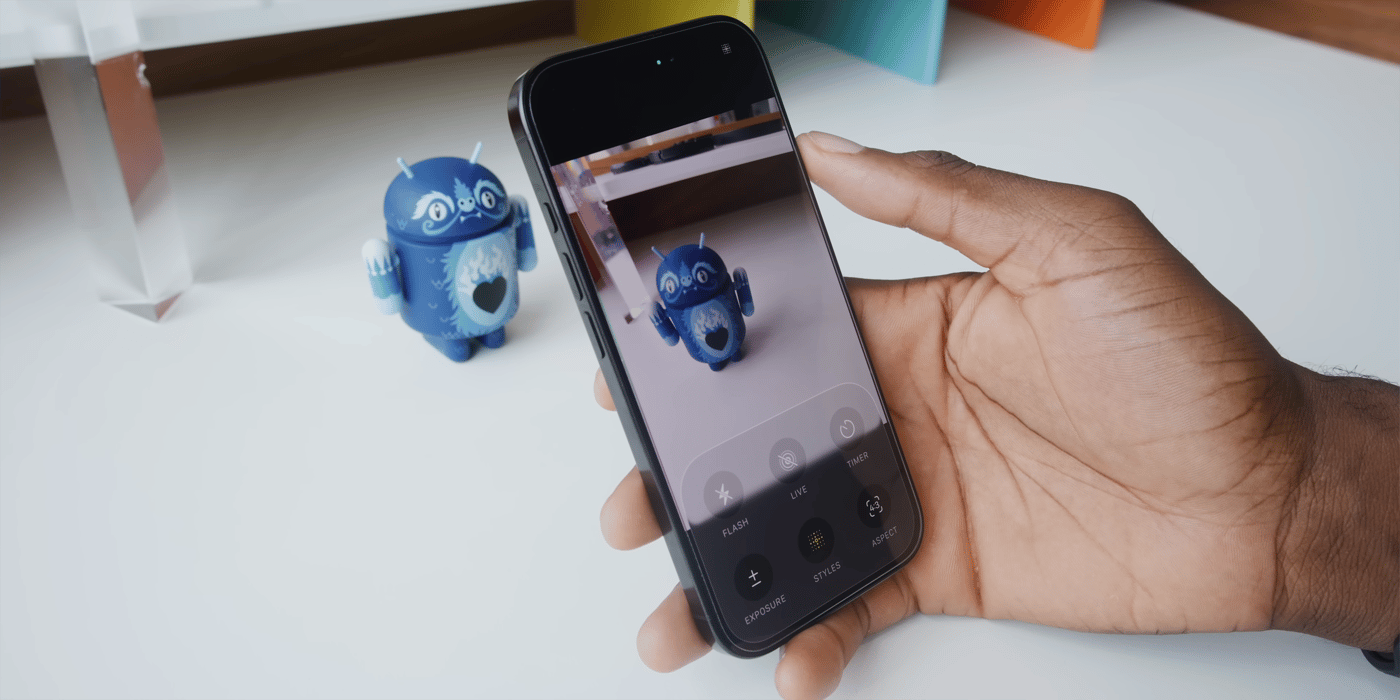 Новое приложение камеры в iOS 26