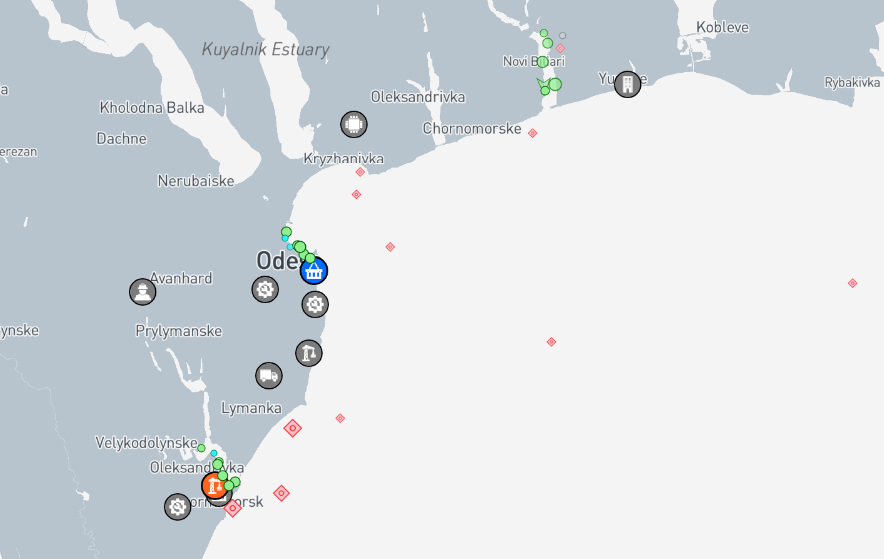 Суда на загрузке в Одесских портах — сведения об украинском экспорте - фото 1