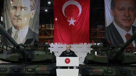 Турция запускает собственное производство танков: Эрдоган представил образец - 285x160