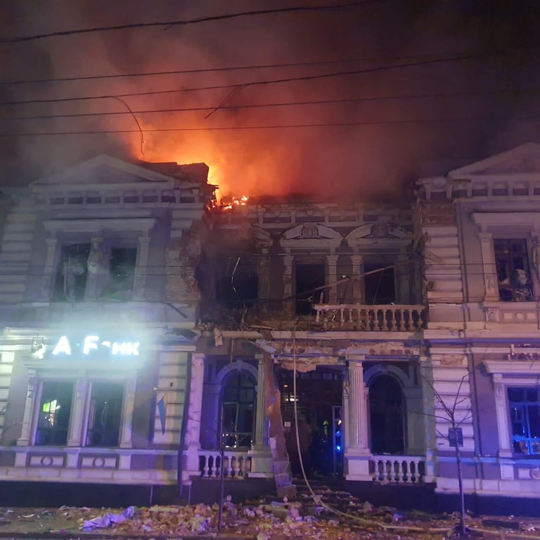 последствия обстрелов в Харьковской области