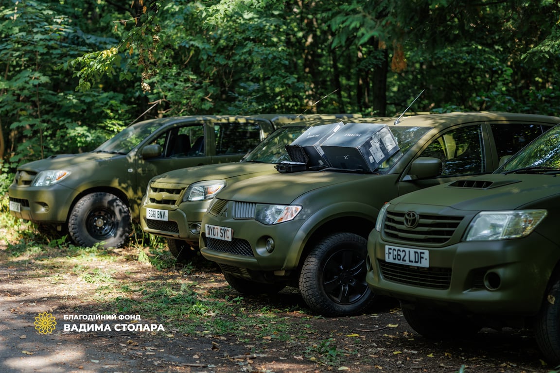 Автівки для ЗСУ від Вадима Столара