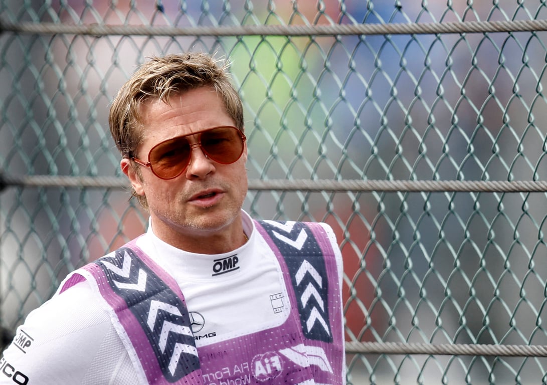 Актор Бред Пітт у Бельгії