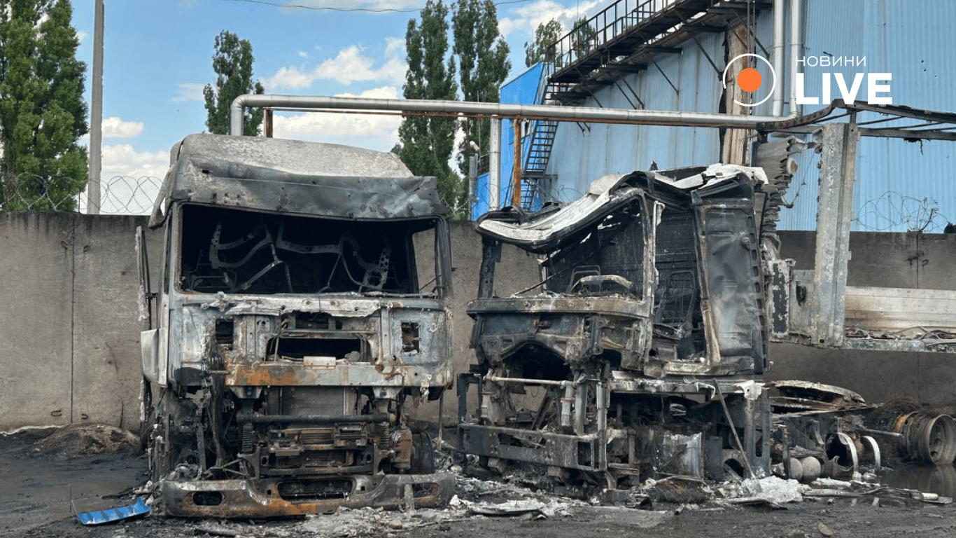 Наслідки удару РФ по Запоріжжю 25 червня