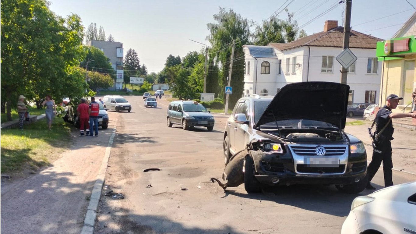 В Житомирской области пьяный экс-коп устроил ДТП, чуть не убив ребенка